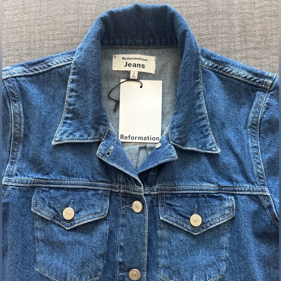 Reformation Denim Dress - Picture 2 of 2